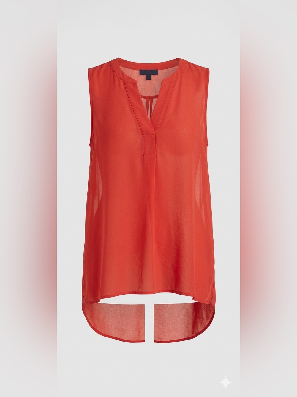 Kaari Blue Orange Loose Fit Top XL